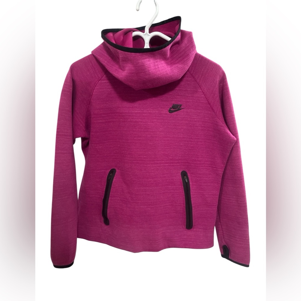 Nike Fuchsia Pullover with Black Details